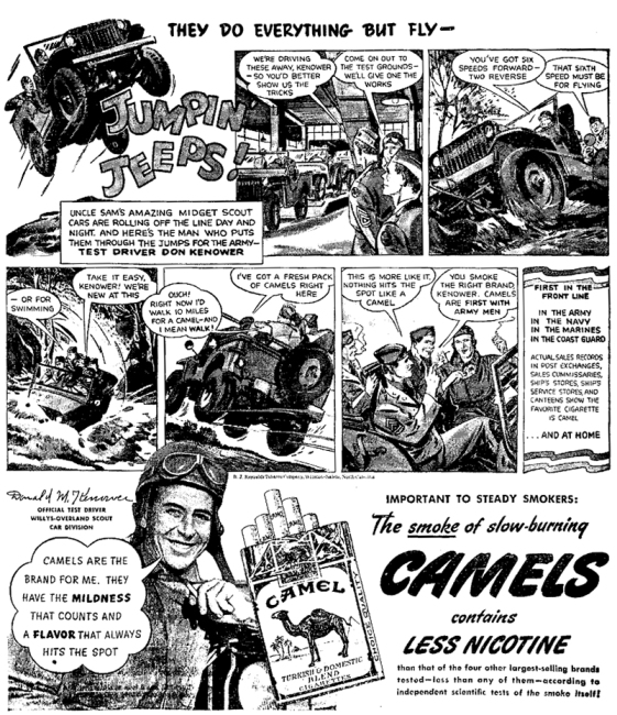 1942-04-20-camel-cigarettes-jeep-ad