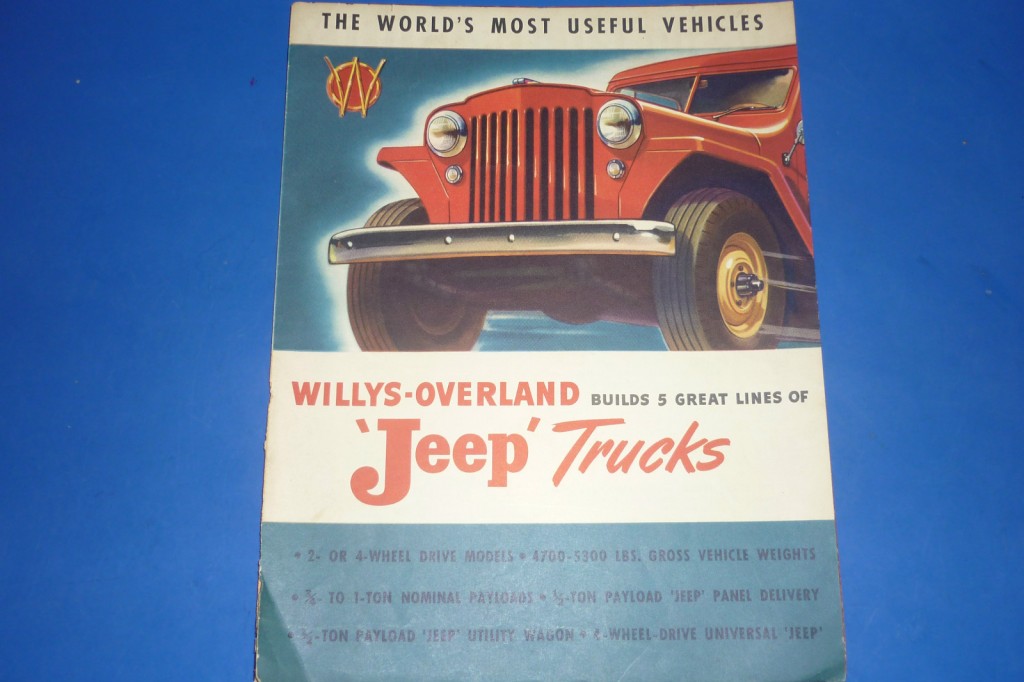 Several Willys Export Corp Brochures In Australia On Ebay Ewillys