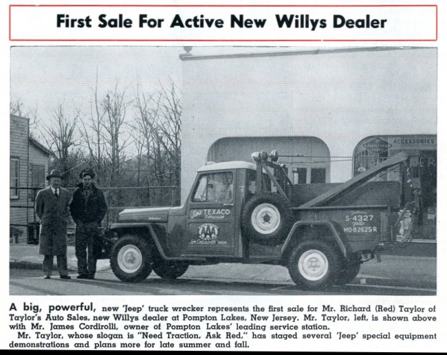 1956 August issue Tow Truck
