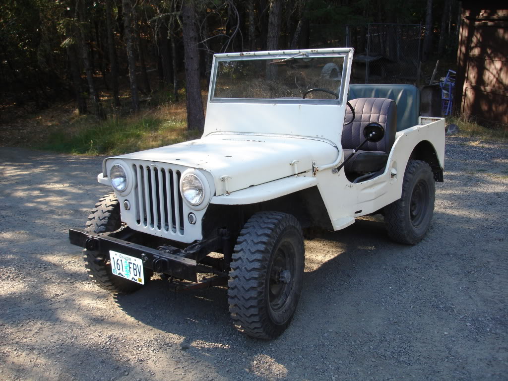 Willis 45 cj-2a jeep