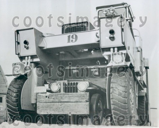 1961 Photo Of Flattie Under A Hyster Straddle Truck On EBay | EWillys