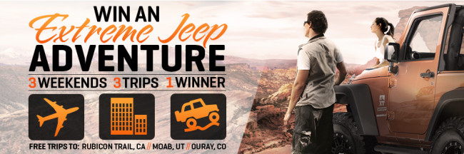 Extreme Jeep Adventure Banner