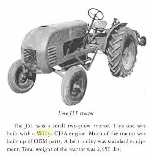love-tractor-model-j51
