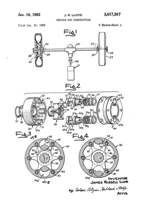 cutlass-power-lock-hub-patent