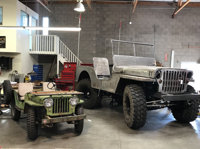 The Mutant Jeep “Big Willy” is Going to Burning Man eWillys