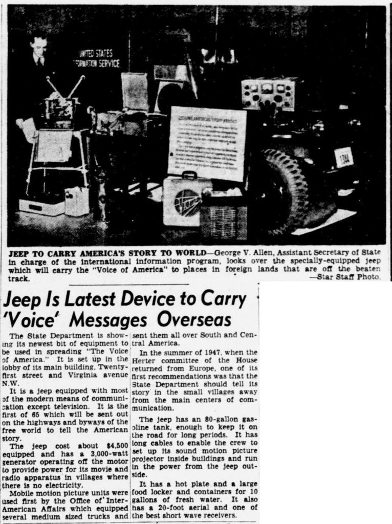 1949-04-17-sunday-star-voice-of-america-jeep