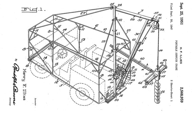 1947-09-26-portable-crane-patent1