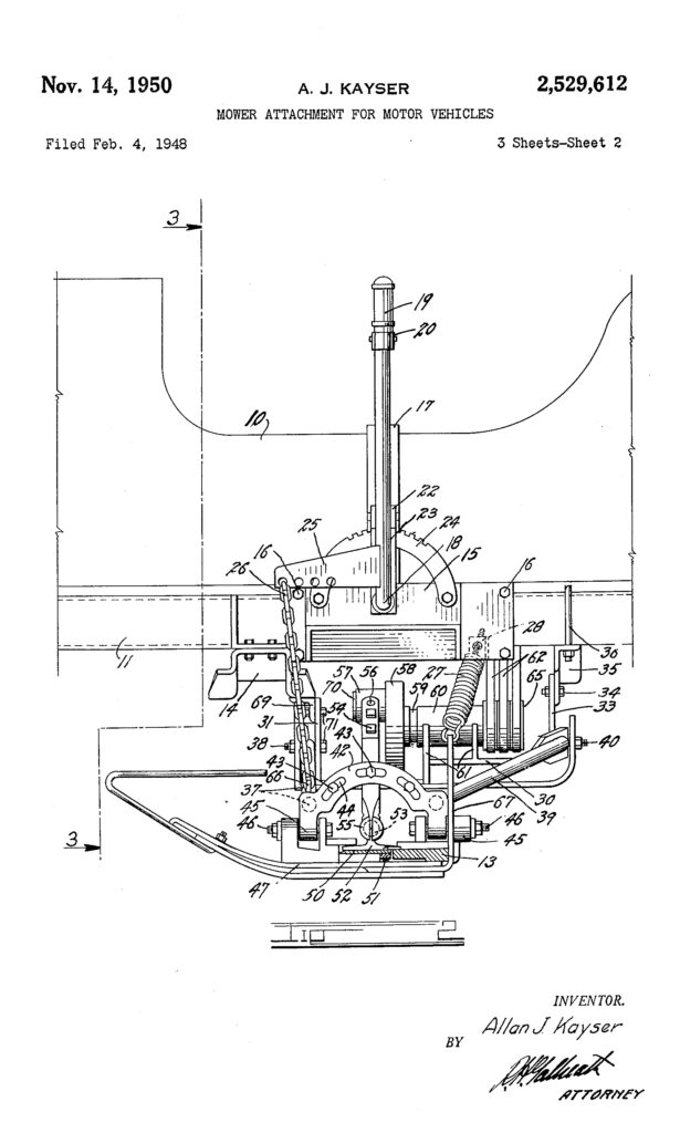 1948-02-04-kayser-mower-patent-k-and-k1