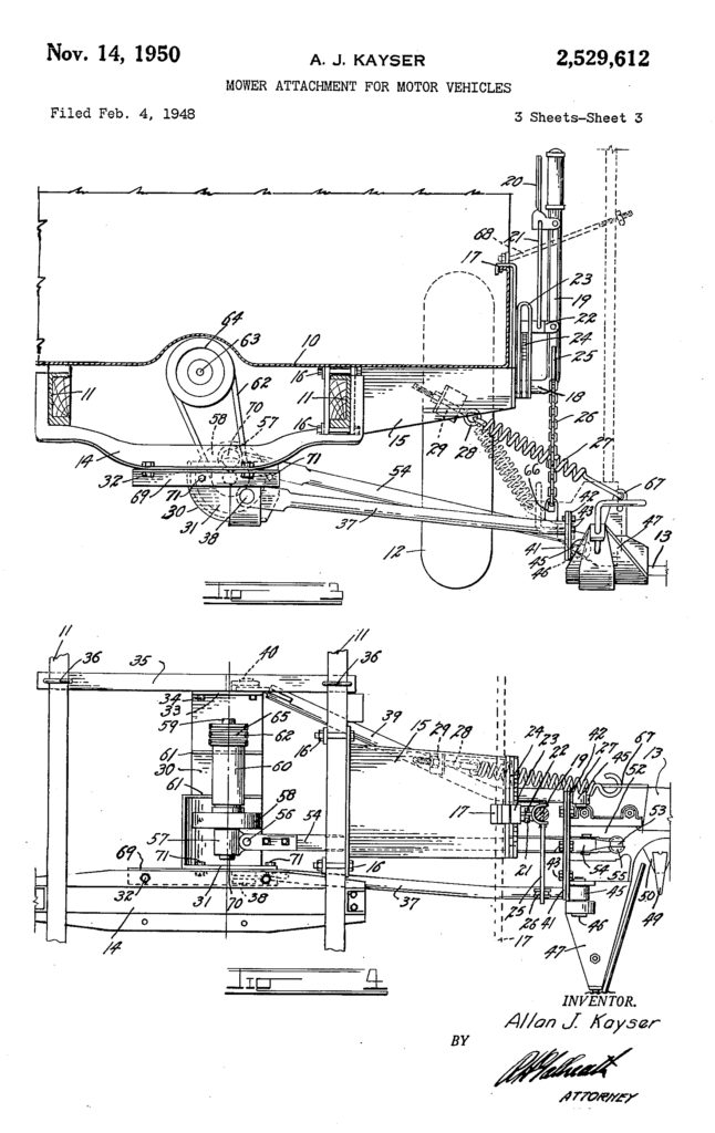 1948-02-04-kayser-mower-patent-k-and-k2