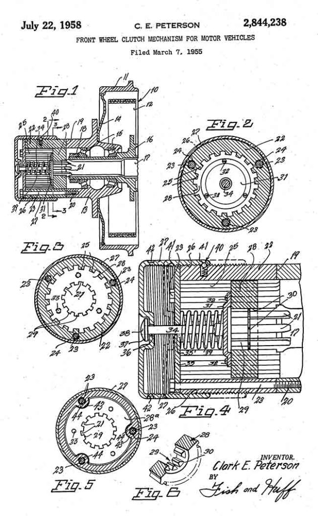 1958-07-22-clark-peterson-patent-husky-lores