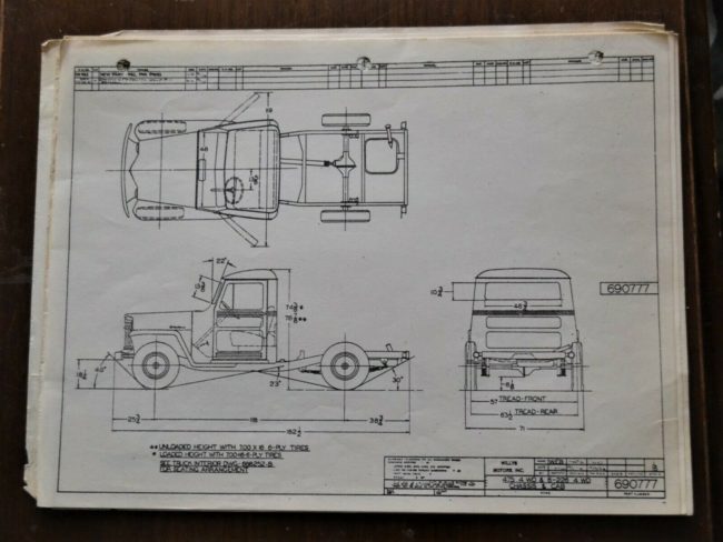 truck-chassis-schematic-drawing