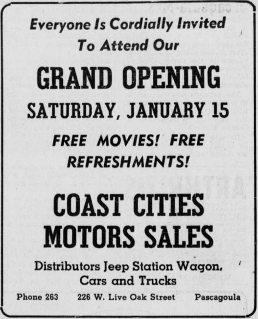 1949-01-14-chronical-star-grand-opening-motor-cities