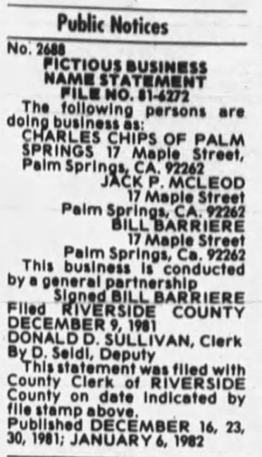 1981-12-30-bill-barriere-charles-chips-begins