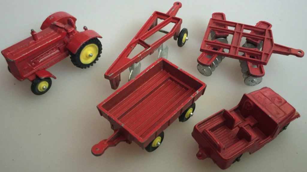 Tootsie Toy Jeep, Tractor, And Implements On Ebay 