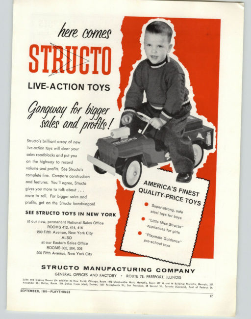 1961-09-playthings-ad-structo-fire-jeep