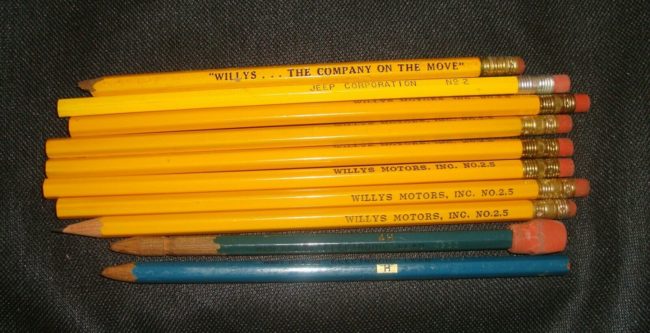 pencils-willys-overland