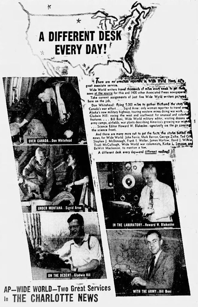 1942-07-29-charlotte-news-AP-reports-sigrid-arne-lores