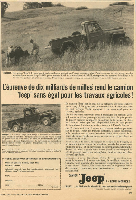 1961-06-le-bulletin-des-agriculteurs-willys-of-canada-truck-ad-lores
