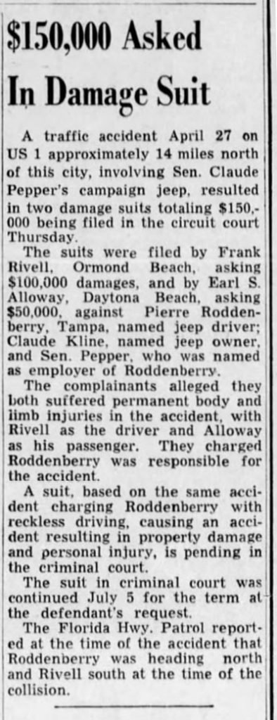 1950-08-04-palm-beach-Post-claude-pepper-accident