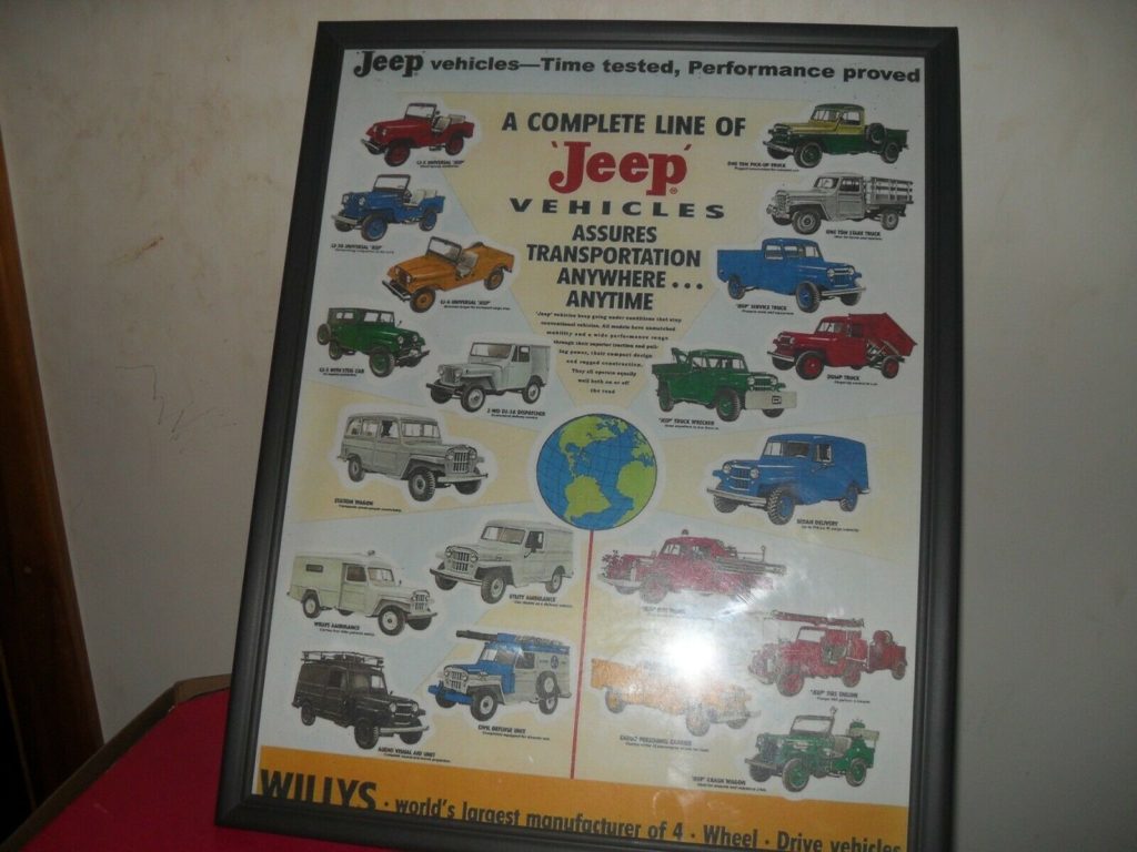 1956-jeep-family-poster-imitation