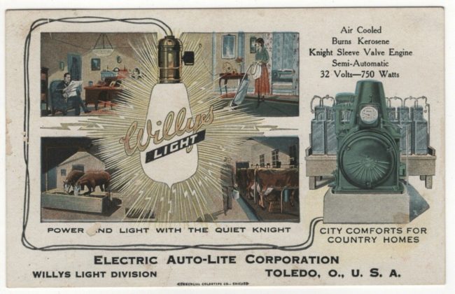 willys-electric-light-plant-card