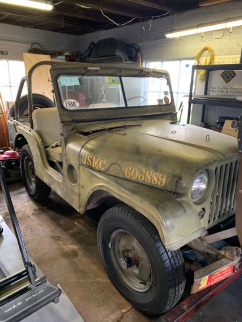 Willys-Overland Motors, Inc., Toledo, Ohio. Jeep M-38A1 Utility Truck.  designed 1952 (this example 1953)