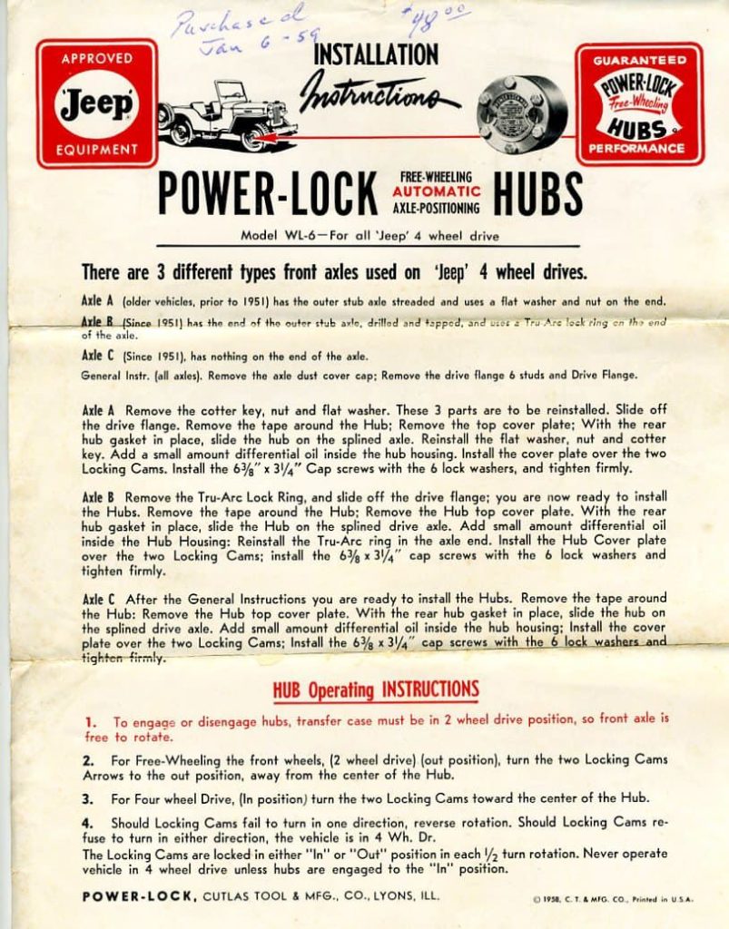 1958-power-lock-hubs-brochure