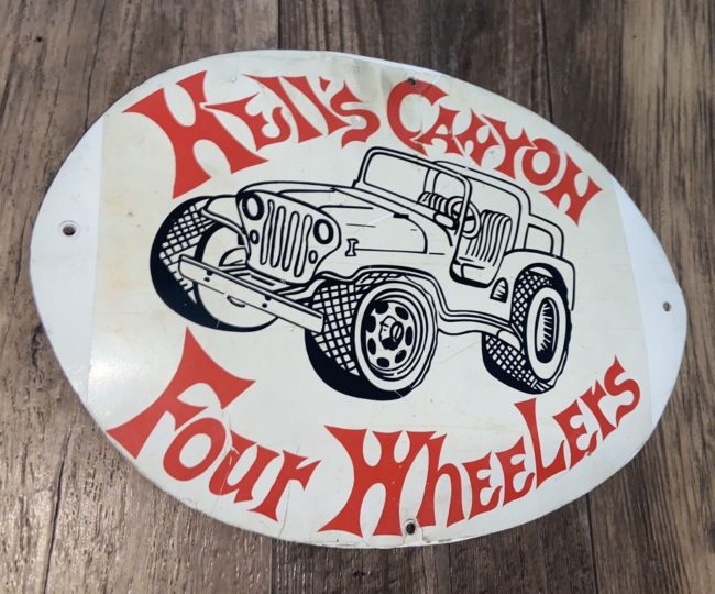 1970s-hell-canyon-four-wheelers-sign1