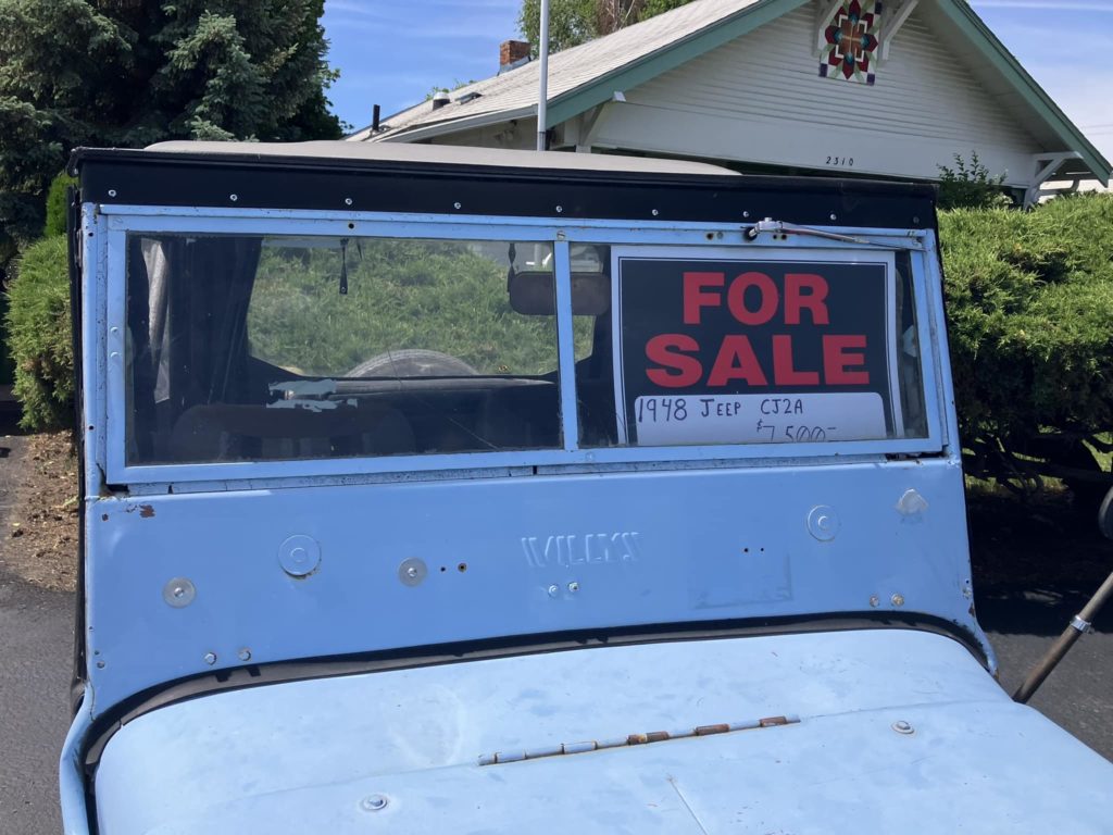 1948 CJ2A La Grande, OR 7500 eWillys